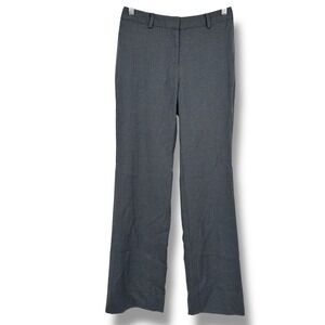 Brooks Brothers Catherine Fit Wool Pinstripe Trousers 2 Gray Career Preppy